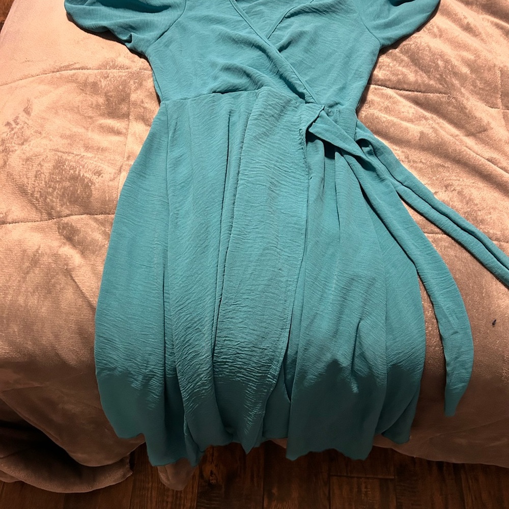 Blue Casual Dress